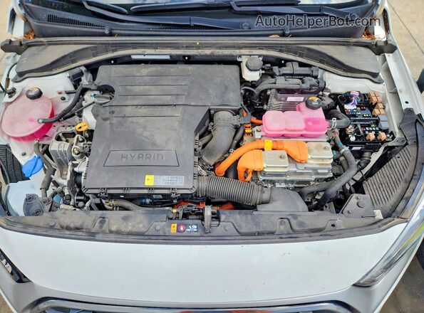 KMHC75LC4NU269495 2022 HYUNDAI IONIQ Белый Вид задней части салона