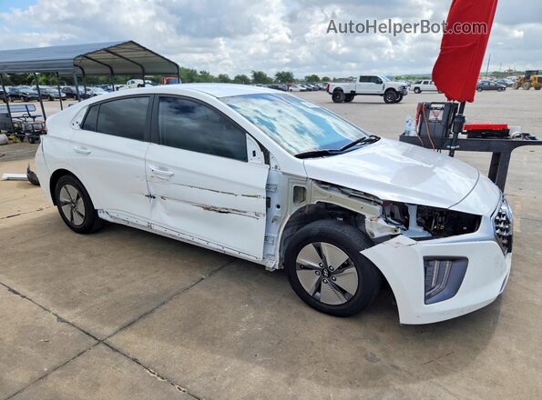 KMHC75LC4NU269495 2022 HYUNDAI IONIQ Белый Передняя правая четверть