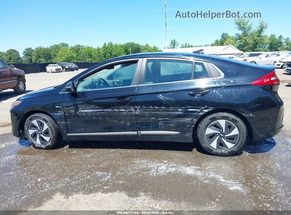 KMHC75LC5HU046189 2017 HYUNDAI IONIQ HYBRID Black Панорамний вид салону 360°
