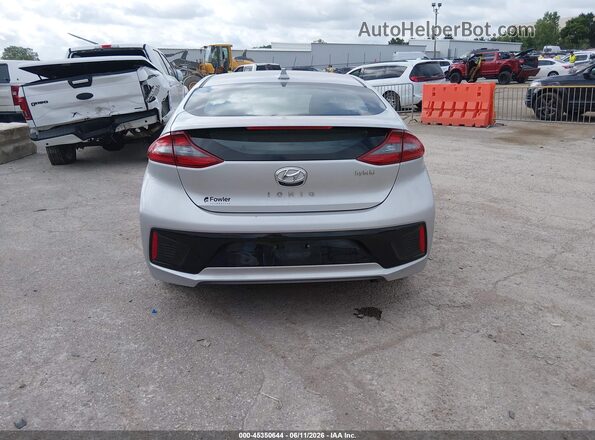KMHC75LC5JU103142 2018 HYUNDAI IONIQ HYBRID Silver 