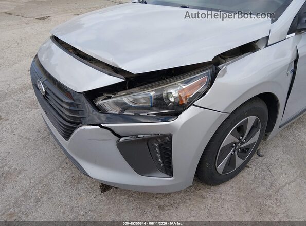 KMHC75LC5JU103142 2018 HYUNDAI IONIQ HYBRID Silver Вид спереду