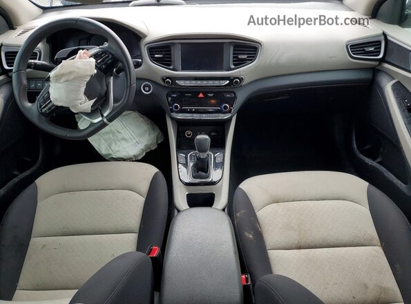 KMHC75LC5KU119567 2019 HYUNDAI IONIQ Black Vista del salpicadero