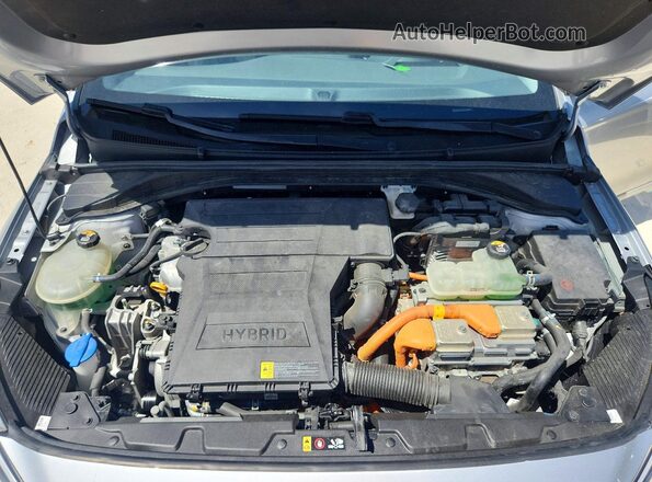 KMHC75LC5LU195906 2020 HYUNDAI IONIQ Silver Вид задньої частини салону