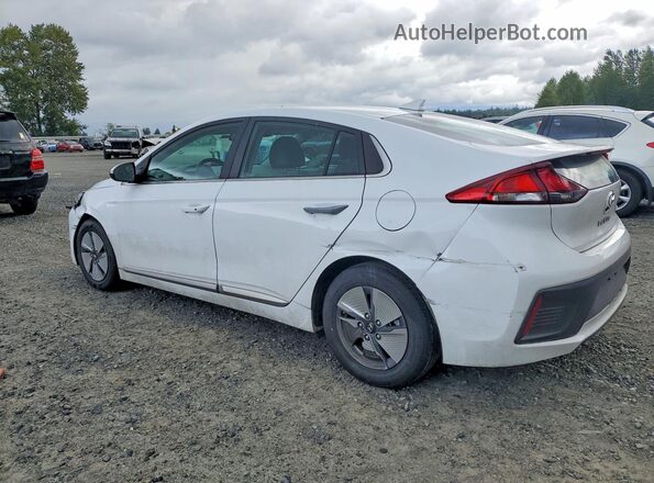 KMHC75LC5MU260867 2021 HYUNDAI IONIQ Белый Задняя левая четверть