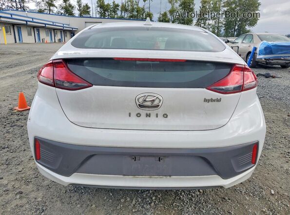 KMHC75LC5MU260867 2021 HYUNDAI IONIQ Белый Вид сзади