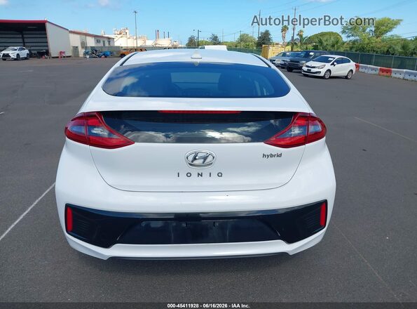 KMHC75LC6KU106763 2019 HYUNDAI IONIQ HYBRID White 