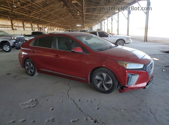 KMHC75LC6KU120596 2019 HYUNDAI IONIQ Бордовый 