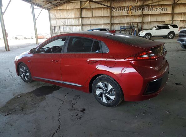 KMHC75LC6KU120596 2019 HYUNDAI IONIQ Бордовый 