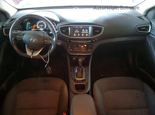 KMHC75LC6KU120596 2019 HYUNDAI IONIQ Бордовый 