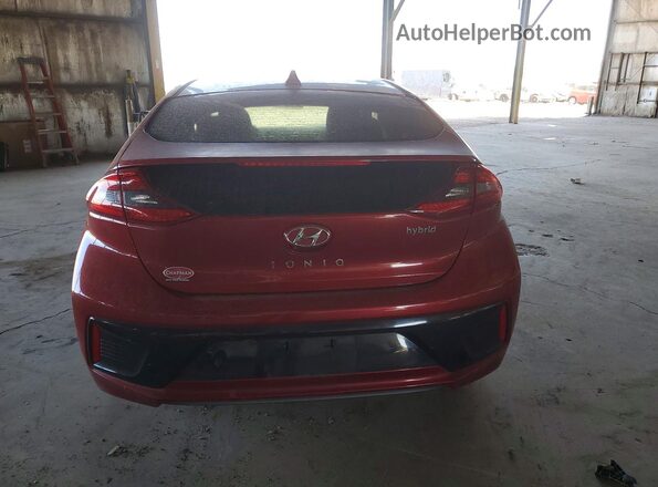 KMHC75LC6KU120596 2019 HYUNDAI IONIQ Бордовый 