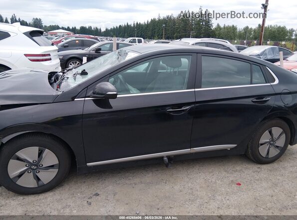 KMHC75LC6MU260859 2021 HYUNDAI IONIQ HYBRID Black Vista interior de 360 grados