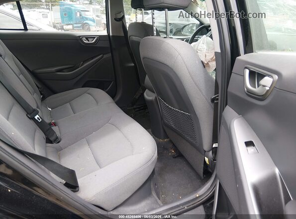 KMHC75LC6MU260859 2021 HYUNDAI IONIQ HYBRID Black Vista de la etiqueta del VIN