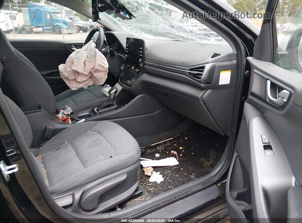 KMHC75LC6MU260859 2021 HYUNDAI IONIQ HYBRID Black Vista interior delantera