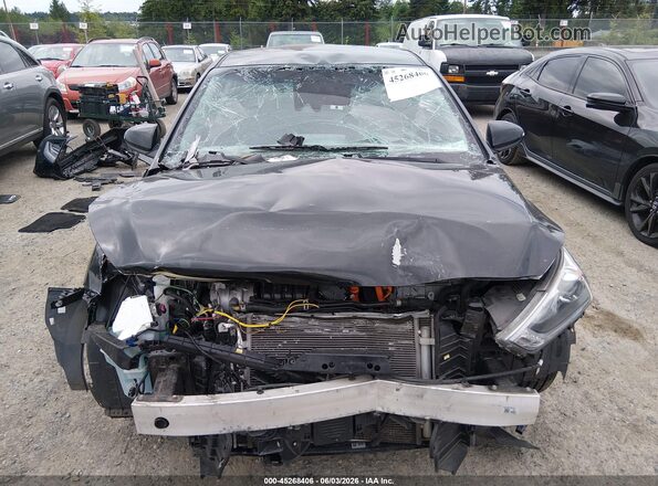 KMHC75LC6MU260859 2021 HYUNDAI IONIQ HYBRID Black Vista frontal