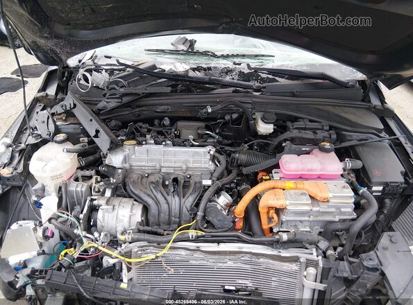 KMHC75LC6MU260859 2021 HYUNDAI IONIQ HYBRID Black Vista trasera
