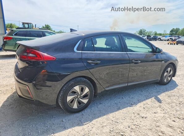 KMHC75LC7HU024873 2017 HYUNDAI IONIQ Black Rear right