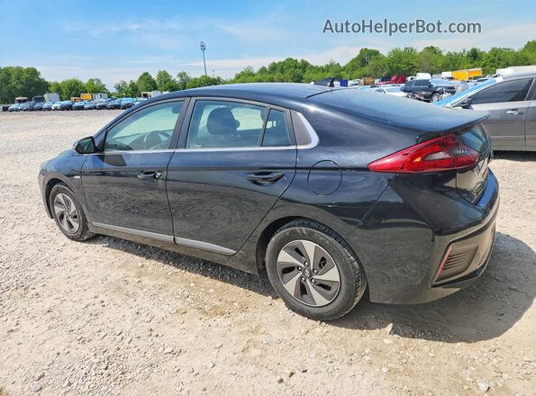 KMHC75LC7HU024873 2017 HYUNDAI IONIQ Black Rear left