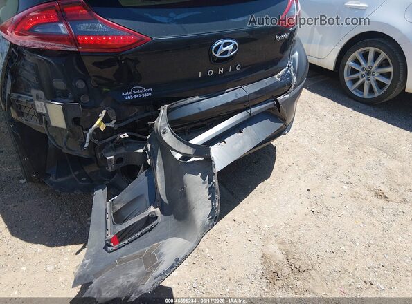 KMHC75LC8HU054593 2017 HYUNDAI IONIQ HYBRID Черный Вид спереди