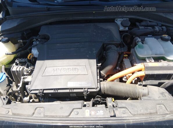 KMHC75LC8HU054593 2017 HYUNDAI IONIQ HYBRID Черный Вид сзади