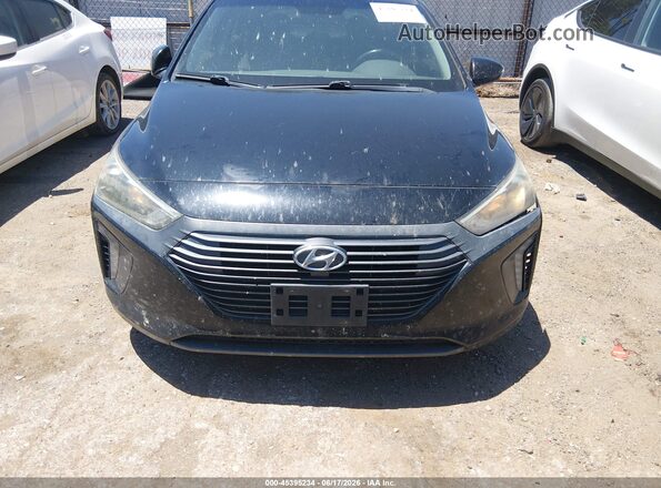 KMHC75LC8HU054593 2017 HYUNDAI IONIQ HYBRID Черный Вид щитка приборов