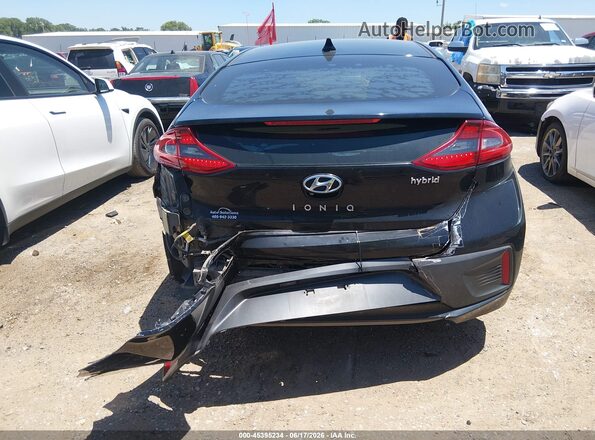 KMHC75LC8HU054593 2017 HYUNDAI IONIQ HYBRID Черный 
