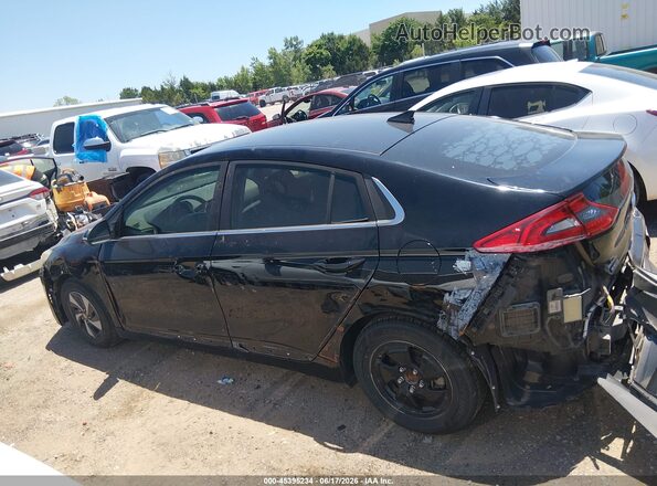 KMHC75LC8HU054593 2017 HYUNDAI IONIQ HYBRID Черный Панорамный вид салона 360°