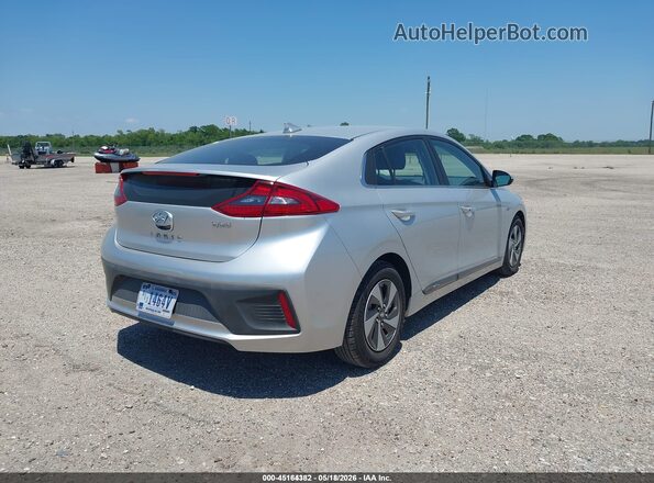 KMHC75LC8KU106943 2019 HYUNDAI IONIQ HYBRID Silver Հետևի աջ
