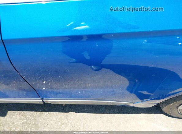 KMHC75LC9HU057776 2017 HYUNDAI IONIQ HYBRID Blue Front view