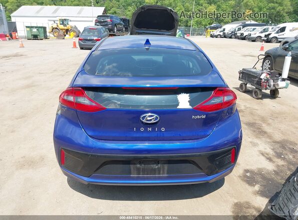 KMHC75LC9KU120673 2019 HYUNDAI IONIQ HYBRID Синий 