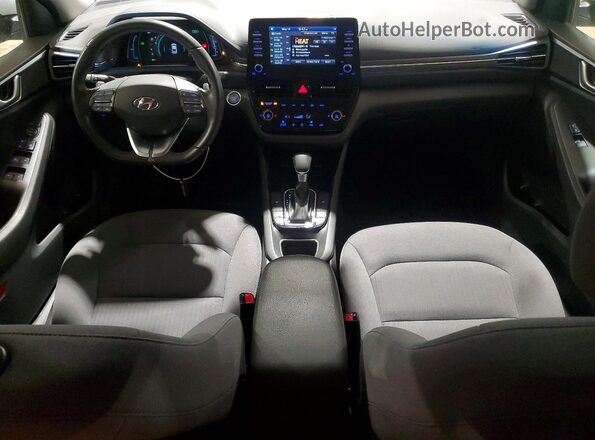 KMHC75LC9LU214988 2020 HYUNDAI IONIQ Silver წინა პანელის ხედი
