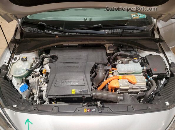 KMHC75LC9LU214988 2020 HYUNDAI IONIQ Silver უკანა სალონის ხედი