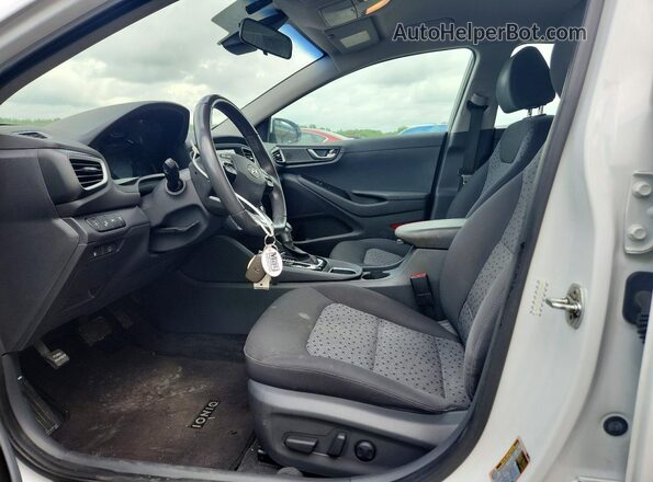 KMHC75LCXHU028397 2017 HYUNDAI IONIQ White Սալոնի դիմացի տեսք