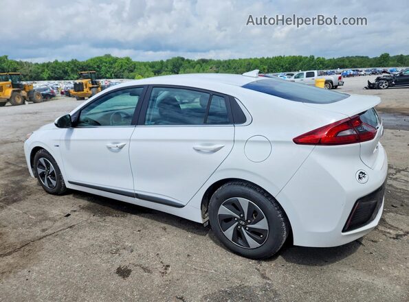 KMHC75LCXHU028397 2017 HYUNDAI IONIQ White Հետևի ձախ