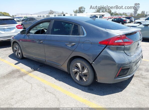 KMHC75LCXHU036726 2017 HYUNDAI IONIQ HYBRID Brown უკანა მარცხენა