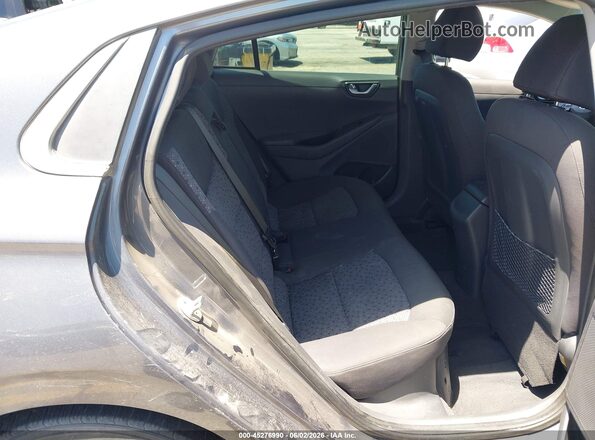 KMHC75LCXHU036726 2017 HYUNDAI IONIQ HYBRID Brown VIN კოდის სტიკერის ხედი