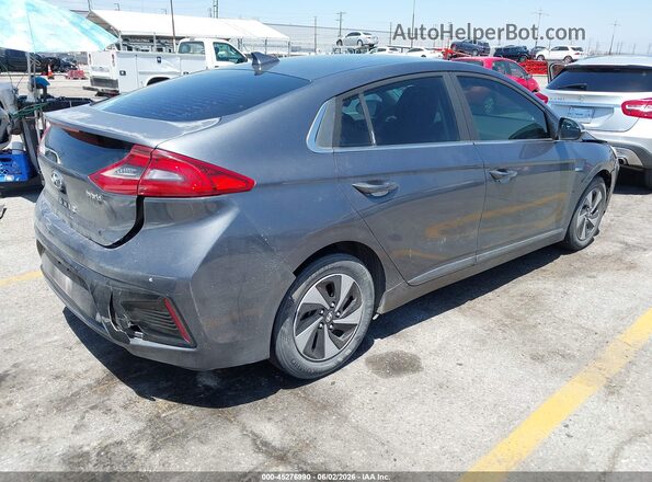 KMHC75LCXHU036726 2017 HYUNDAI IONIQ HYBRID Brown უკანა მარჯვენა