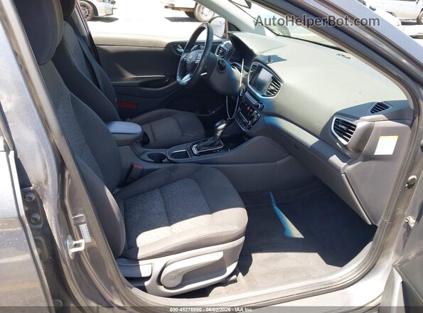 KMHC75LCXHU036726 2017 HYUNDAI IONIQ HYBRID Brown წინა სალონის ხედი
