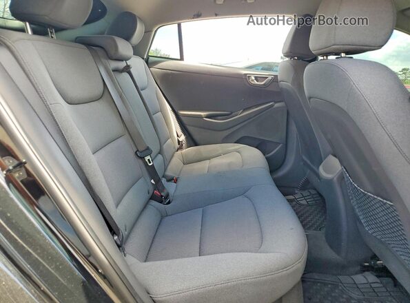 KMHC75LD0LU235365 2020 HYUNDAI IONIQ Black Rear seats view