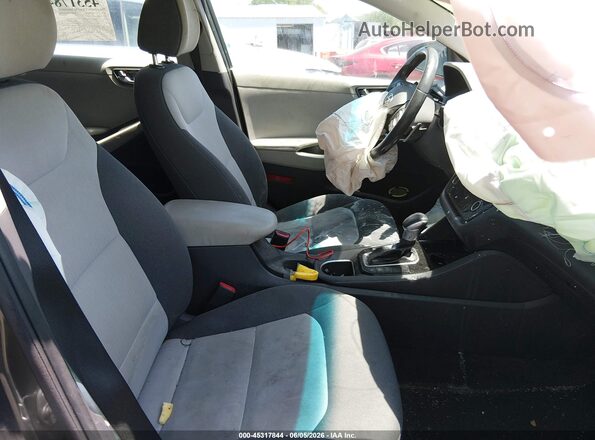 KMHC75LD4LU231349 2020 HYUNDAI IONIQ PLUG-IN HYBRID Gray Вид салону спереду