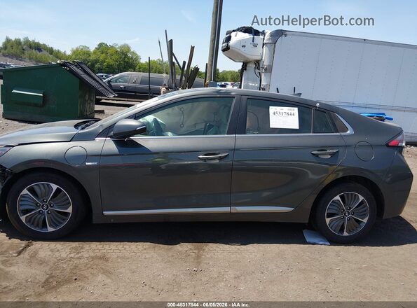 KMHC75LD4LU231349 2020 HYUNDAI IONIQ PLUG-IN HYBRID Gray Панорамний вид салону 360°