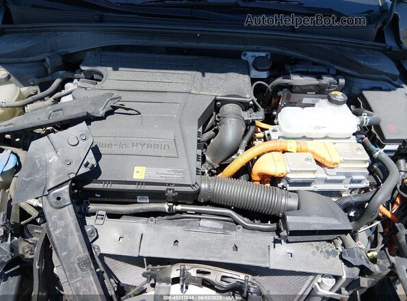 KMHC75LD4LU231349 2020 HYUNDAI IONIQ PLUG-IN HYBRID Gray Вид ззаду