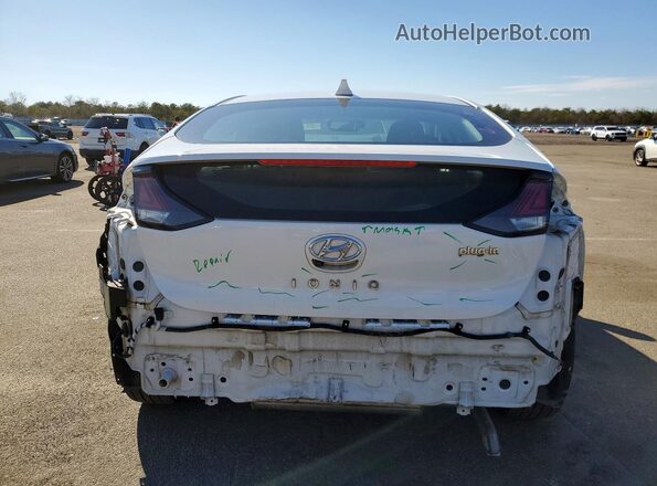 KMHC75LD5LU241033 2020 HYUNDAI IONIQ White უკანა ხედი