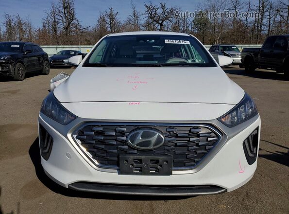 KMHC75LD5LU241033 2020 HYUNDAI IONIQ White წინა ხედი