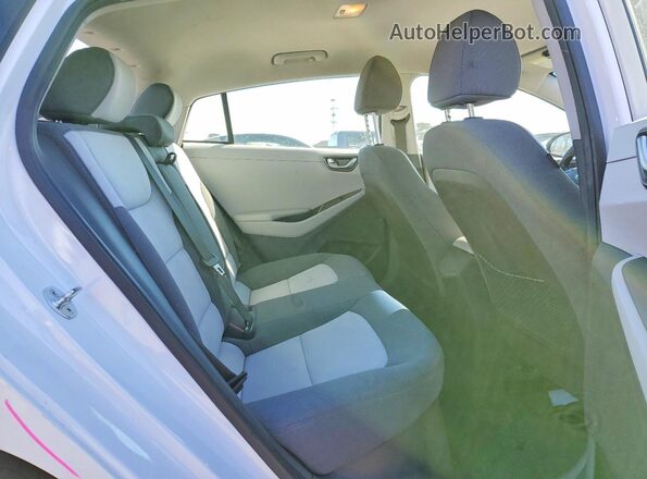 KMHC75LD5LU241033 2020 HYUNDAI IONIQ White უკანა სავარძლების ხედი