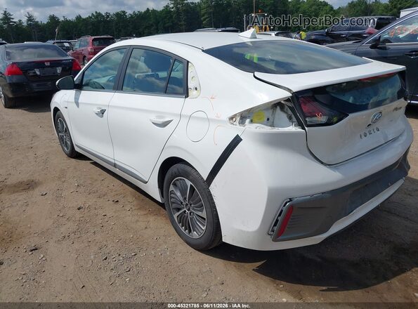 KMHC75LD5LU241128 2020 HYUNDAI IONIQ PLUG-IN HYBRID Белый Задняя левая четверть