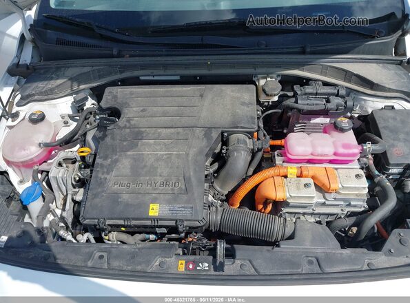 KMHC75LD5LU241128 2020 HYUNDAI IONIQ PLUG-IN HYBRID Белый Вид сзади
