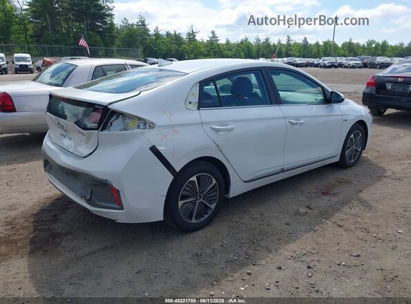KMHC75LD5LU241128 2020 HYUNDAI IONIQ PLUG-IN HYBRID Белый Задняя правая четверть
