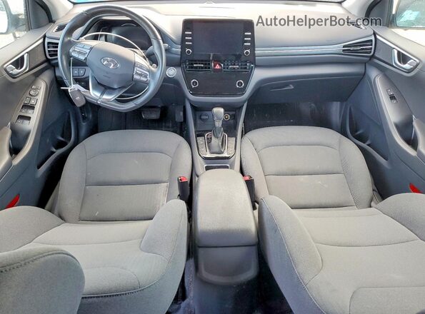 KMHC75LD5MU256083 2021 HYUNDAI IONIQ White Widok deski rozdzielczej