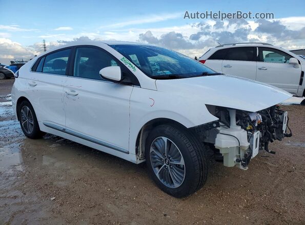 KMHC75LD5MU256083 2021 HYUNDAI IONIQ White Przód prawy