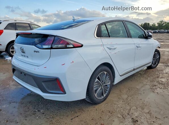 KMHC75LD5MU256083 2021 HYUNDAI IONIQ White Tył prawy
